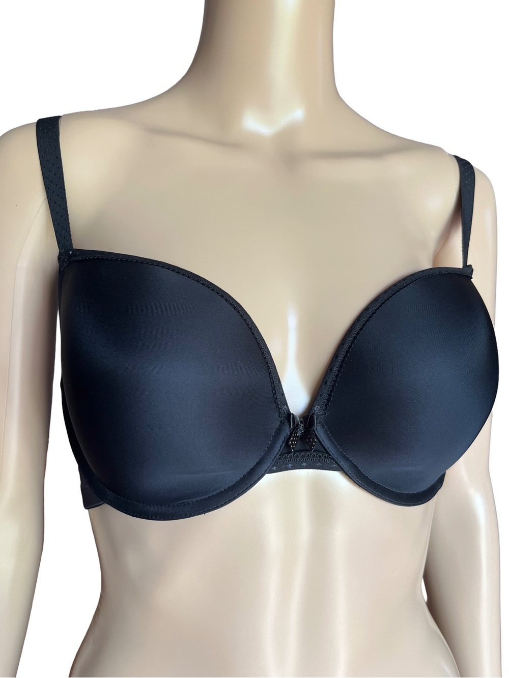 Cleo by Panache Koko Black Molded Plunge Bra 30F UK/ 30G US NWOT - Picture 2 of 11